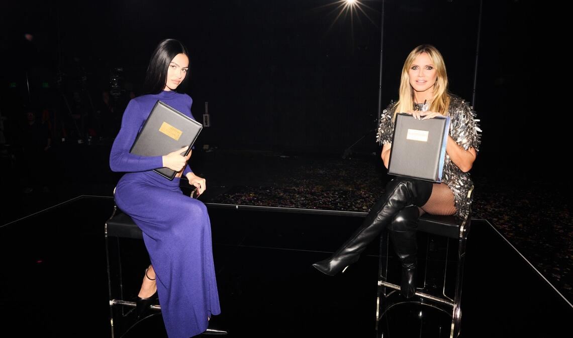 Heidi Klum bekommt in Folge 18 Unterstützung von Amelia Gray.