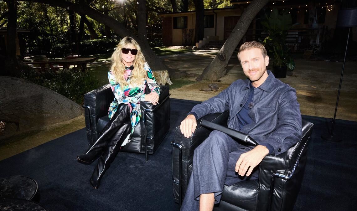 Heidi Klum und Christian Düren.