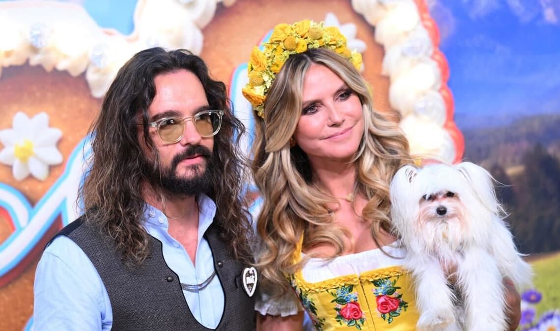 „HeidiFest“ im TV: Tom Kaulitz und Heidi Klum auf dem roten Teppich. Gemeinsam mit ihrer Familie und geladenen Gästen eröffnet Klum die Oktoberfest-Saison.
