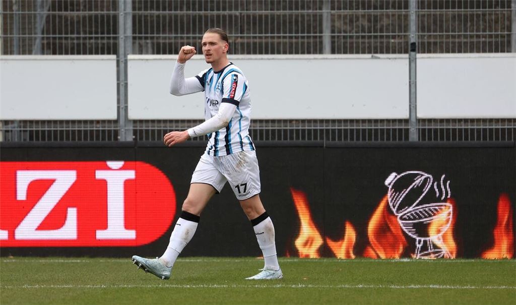 Heimsieg für die Stuttgarter Kickers.