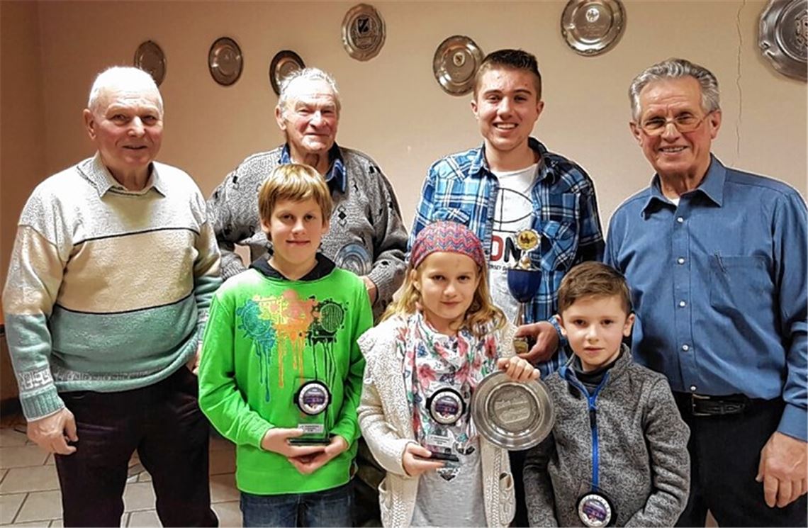 Vereinsmeister ausgezeichnet