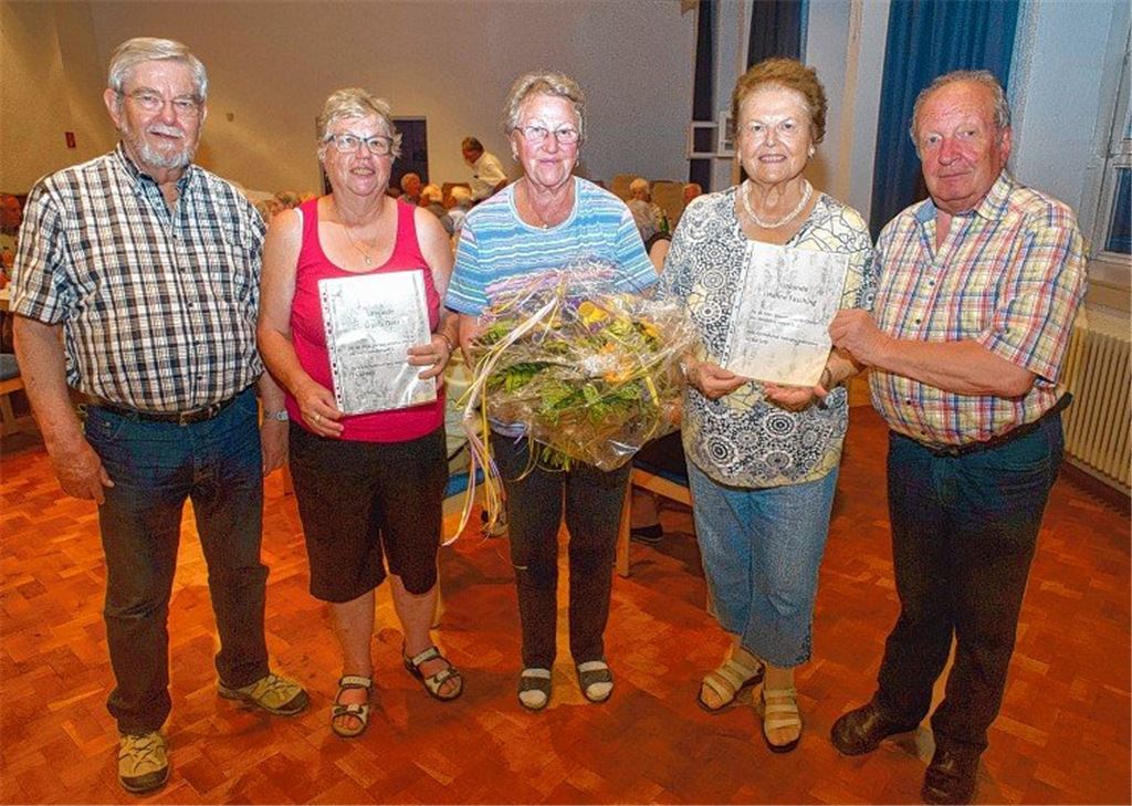 Ehrungen beim Kirchenchor
