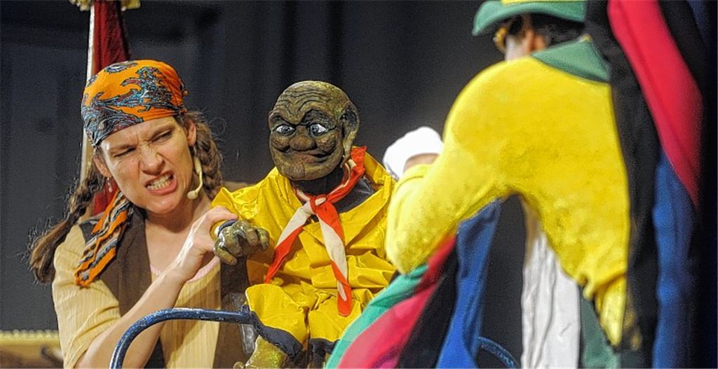 Heldin hat Helfer im Publikum