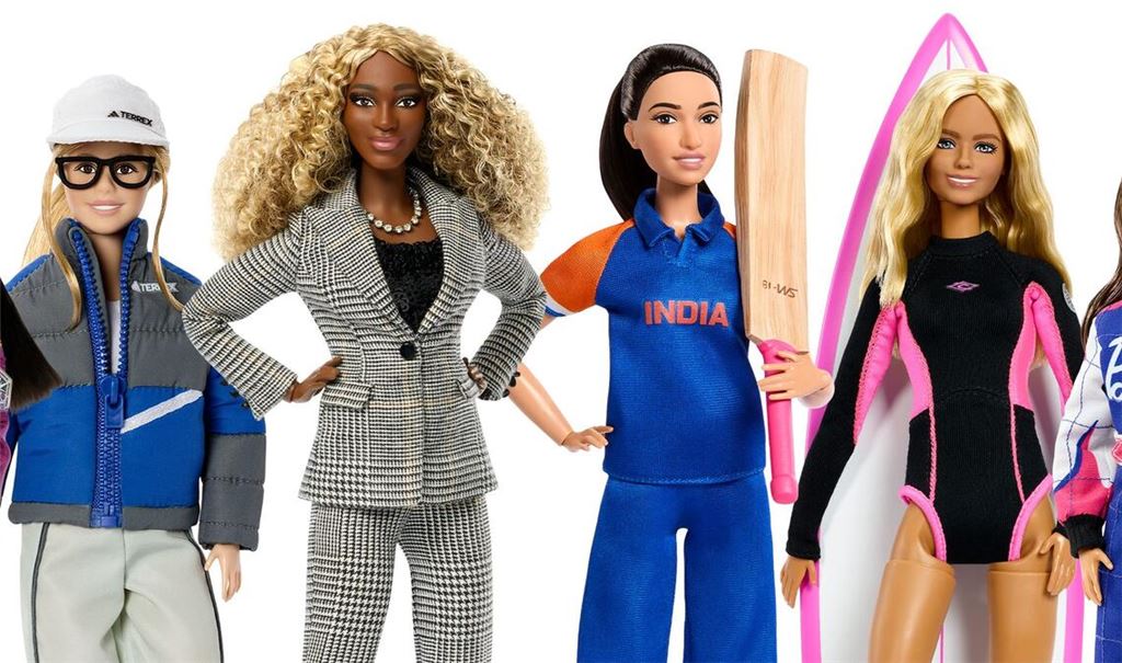 Helene Fischer als Barbypuppe - in einem typischen Bühnenoutfit. (Handout)