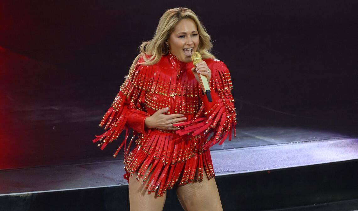 Helene Fischer startete ihre "360°"-Tour nach langer Bühnenpause in Dresden.