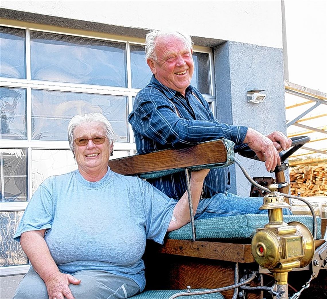Helga und Heinz Treiner sind seit 50 Jahren ein starkes Gespann. Foto: Appich