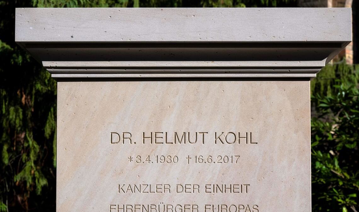 Helmut Kohl war am 16. Juni 2017 in Ludwigshafen gestorben und am 1. Juli 2017 in Speyer beigesetzt worden.