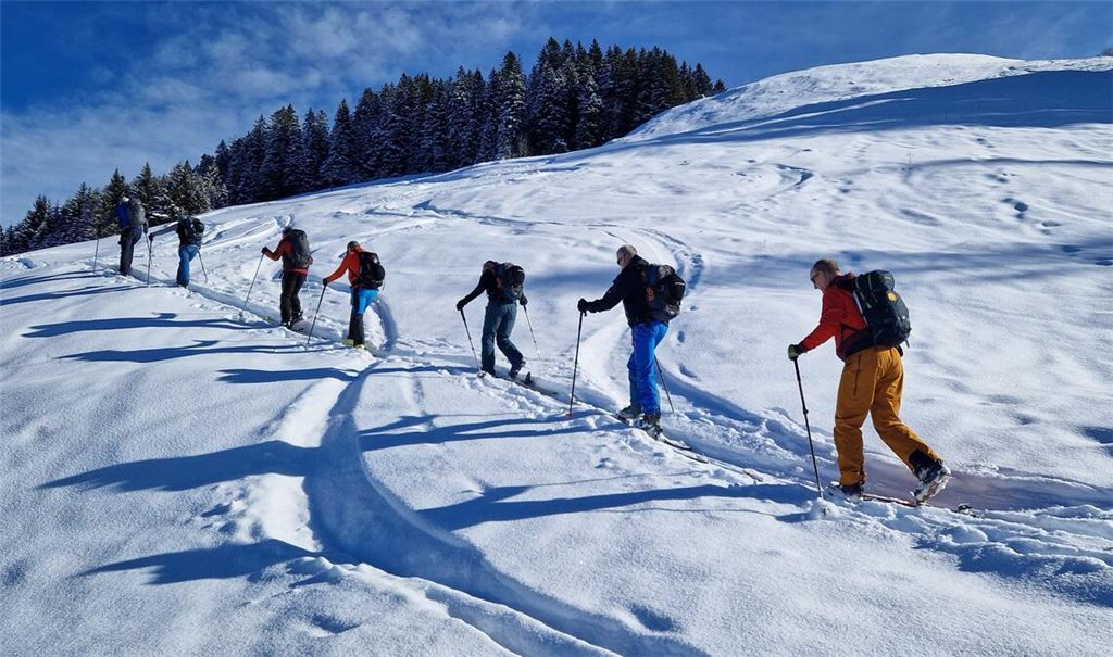 Herrlioches Wetter für die Skitourengeher des Skiclub Pforzheim. Foto: privat