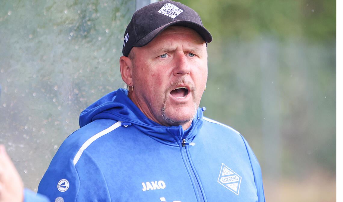 Herzschlagfinale zum Abschied: Trainer Sascha John glaubt noch an den Klassenerhalt seiner Viktoria Enzberg. Foto: Archiv