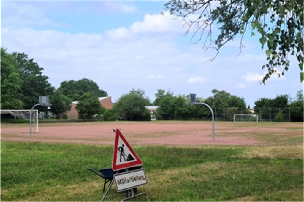 Hier sollen die neue Gustav-Heinemann-Schule und der Neubau der Bohrainschule entstehen. Foto: Peche