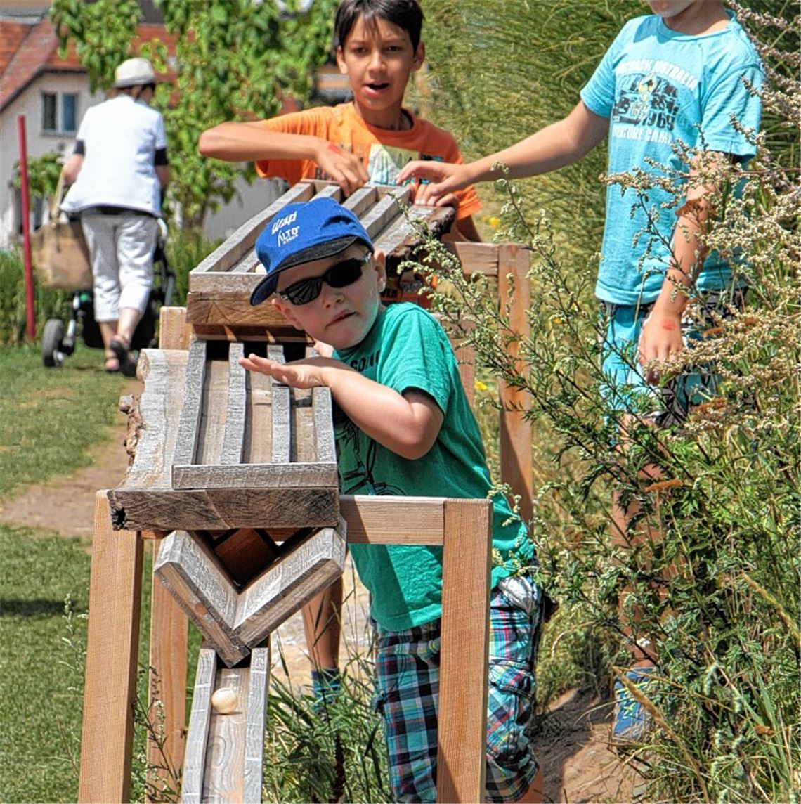 Kugelbahnen sollen Enzgärten bereichern