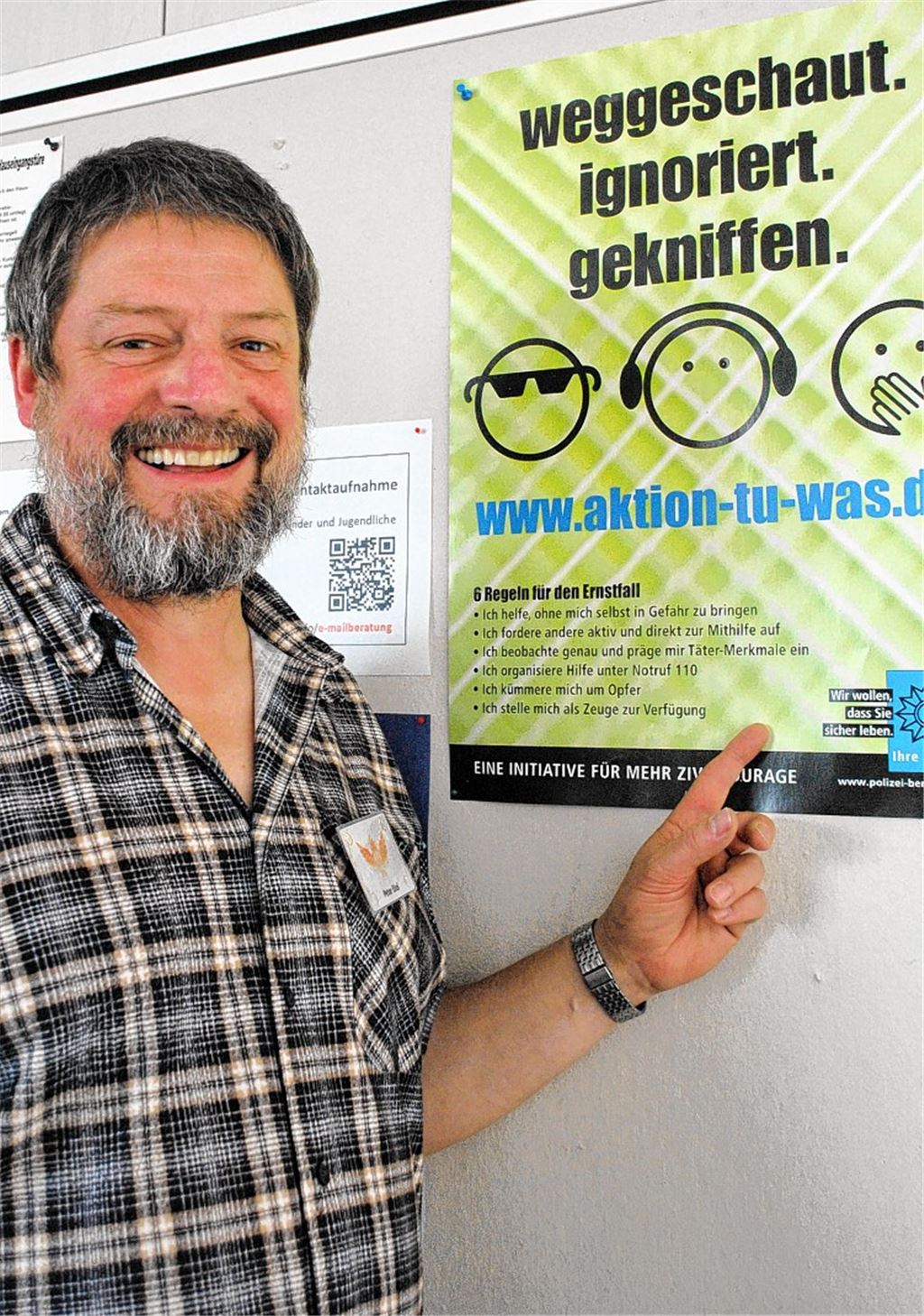 Wegzuschauen ist der falsche Weg