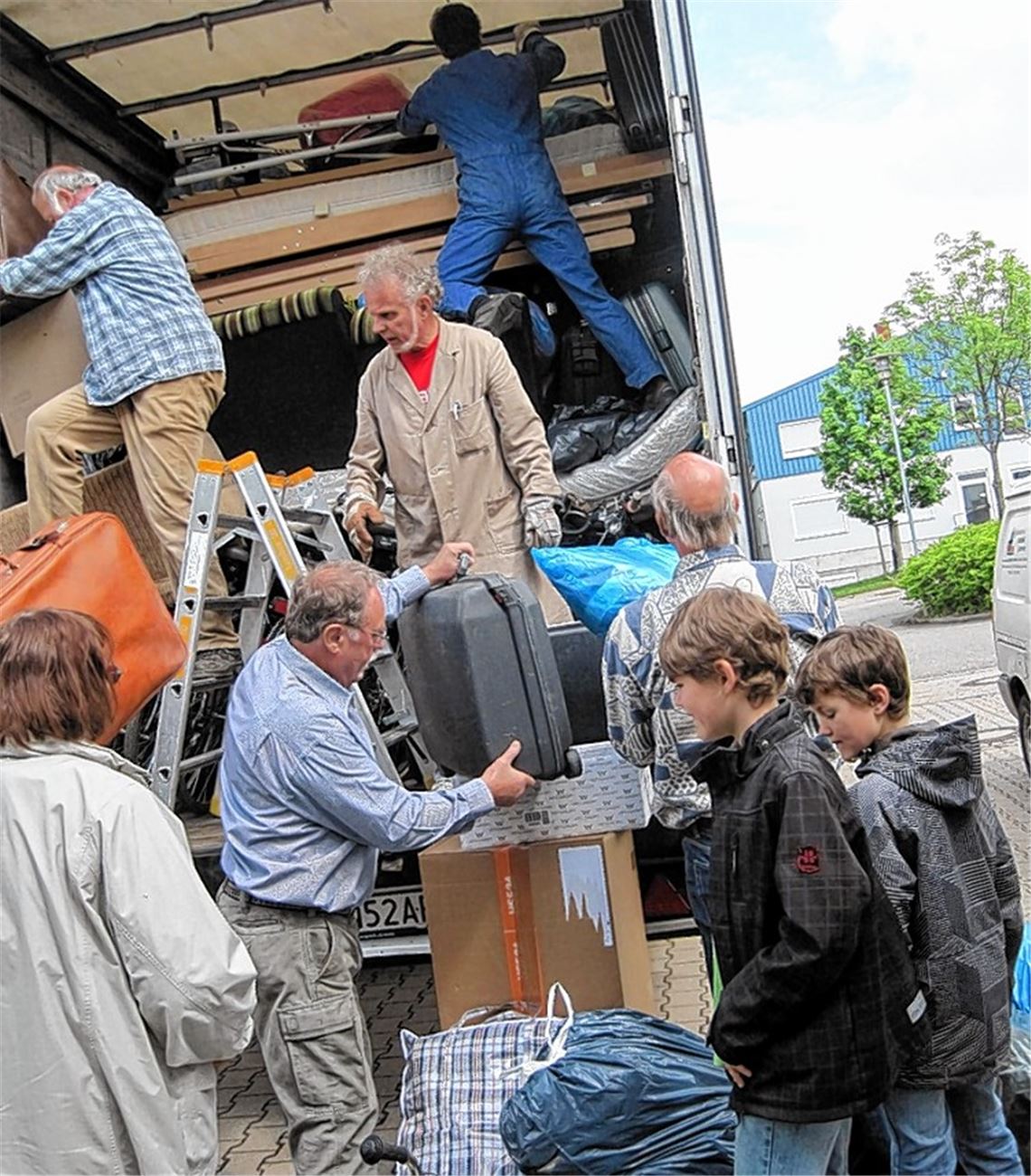 Hilfspakete für Litauen. Foto: privat