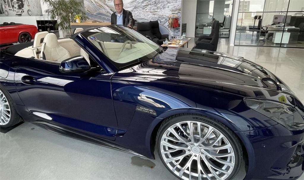 Hinter der Marke  Boldmen steht   der unverwüstliche Sportwagen-Enthusiast Friedhelm Wiesmann.