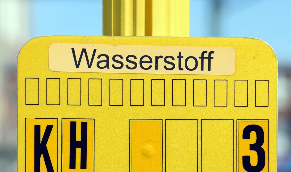 Hinweisschild in Sachsen-Anhalt.