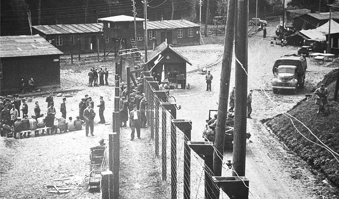 Aktueller denn je Historische Aufnahme vom KZ Vaihingen: Zwischen August 1944 und April 1945 forderten die katastrophalen Bedingungen im „Arbeitslager“ rund 1700 Menschenleben. Fotos: Stahlfeld