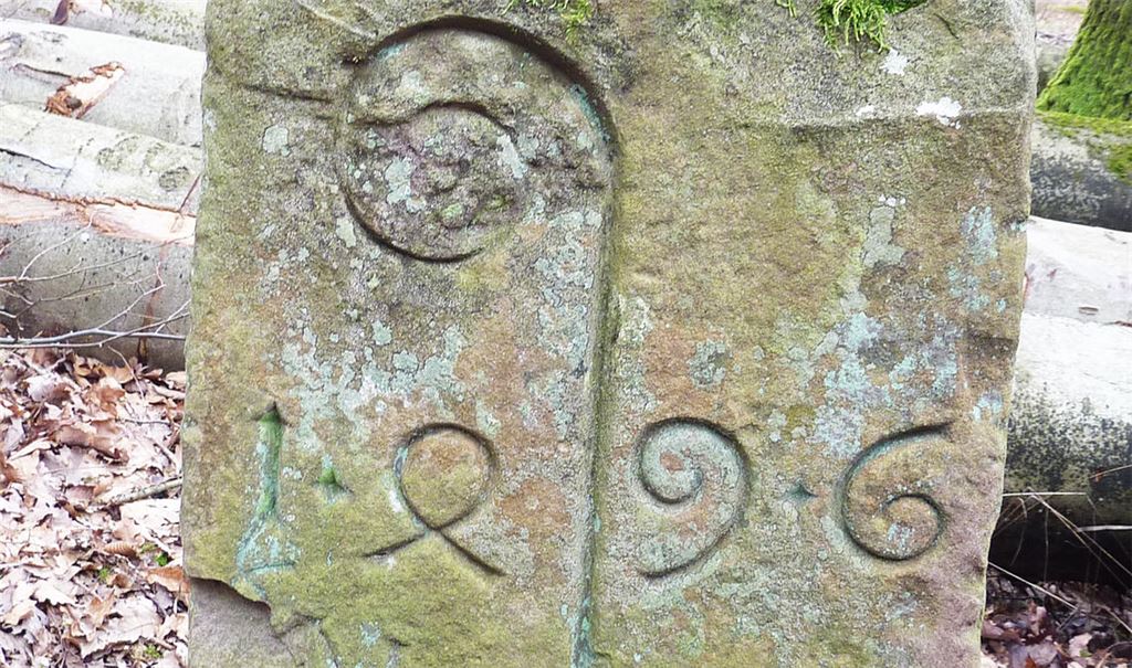 Historisches Schmuckstück aus dem Jahr 1496. Die „4“ in der Jahreszahl ist in diesem Fall eine halbe „8“. Foto: Rieger/HAV Mühlacker