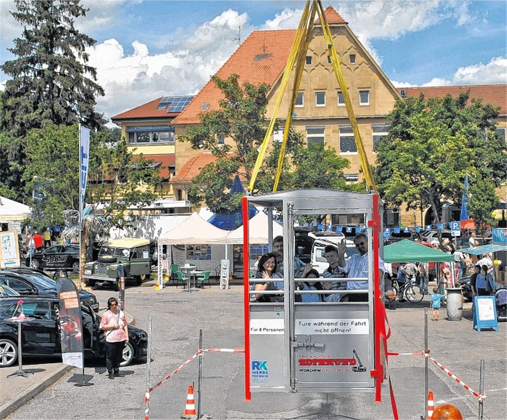 Hoch hinaus möchte der GVV auch bei der Neuauflage der Leistungsschau – hier ein Eindruck von der Veranstaltung von 2011.
