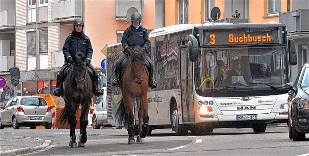 Sichtbare Polizei zum Anfassen