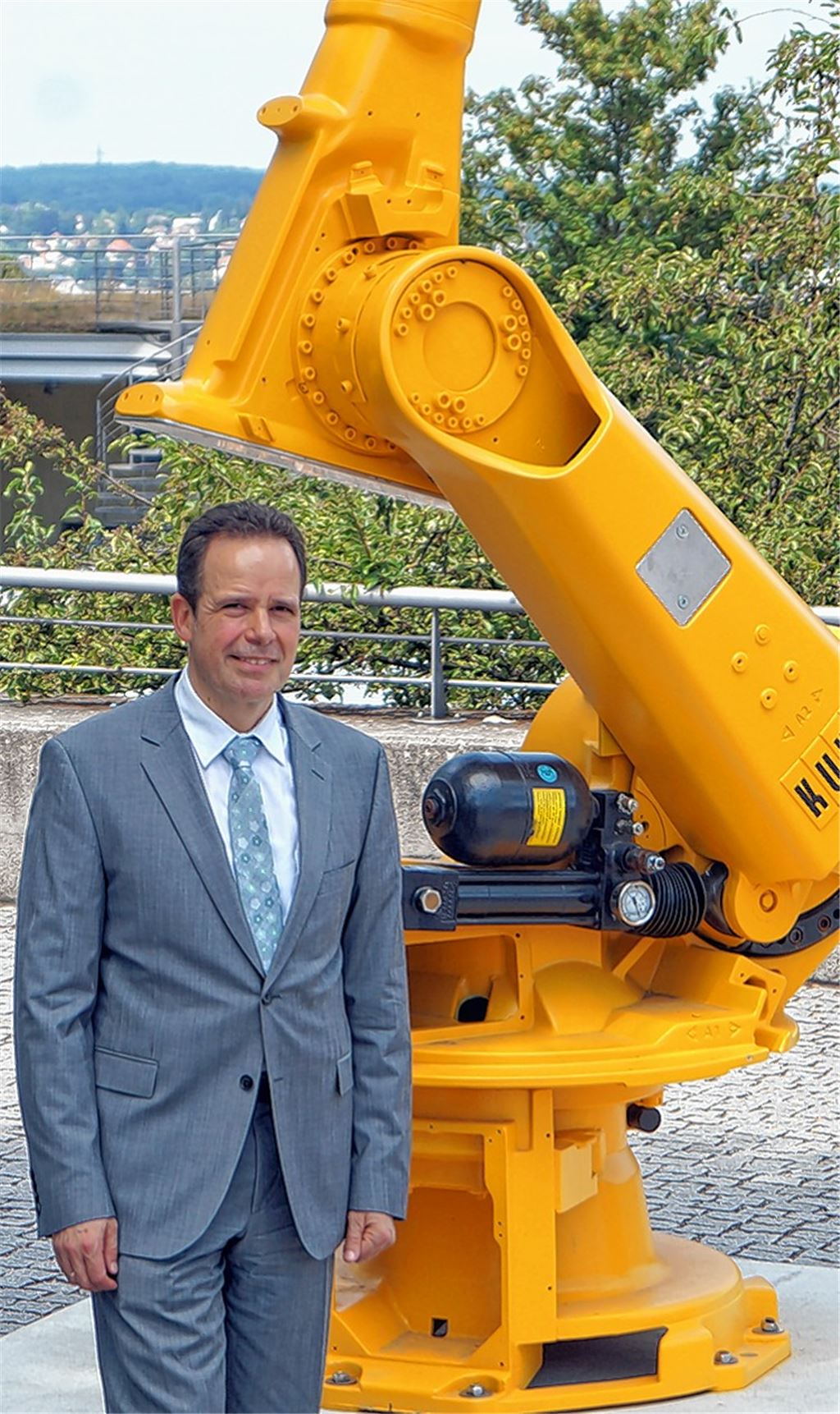 Hochschulrektor Ulrich Jautz. Foto: Rohn