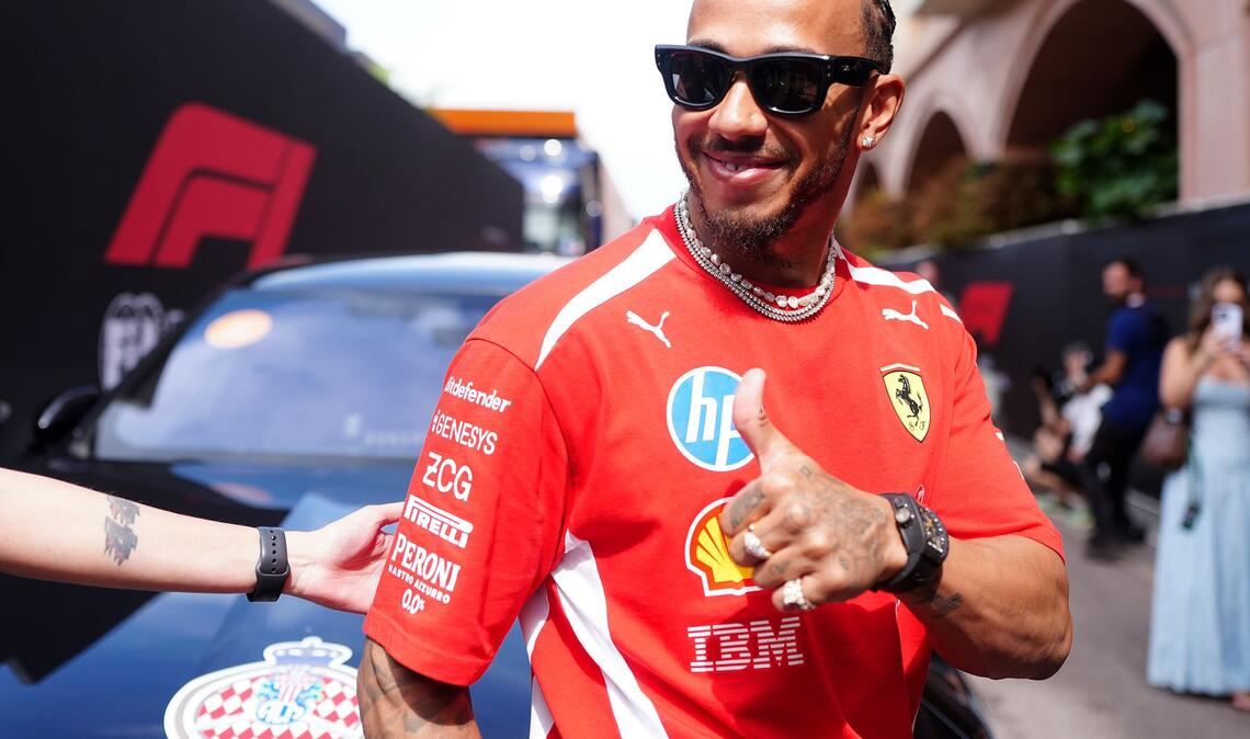 Hofft auf seinen ersten Ferrari-Sieg: Lewis Hamilton.