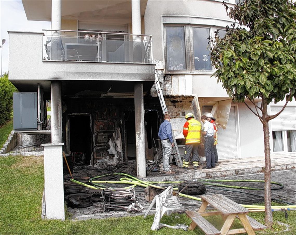 Feuer richtet Schaden von 100000 Euro an