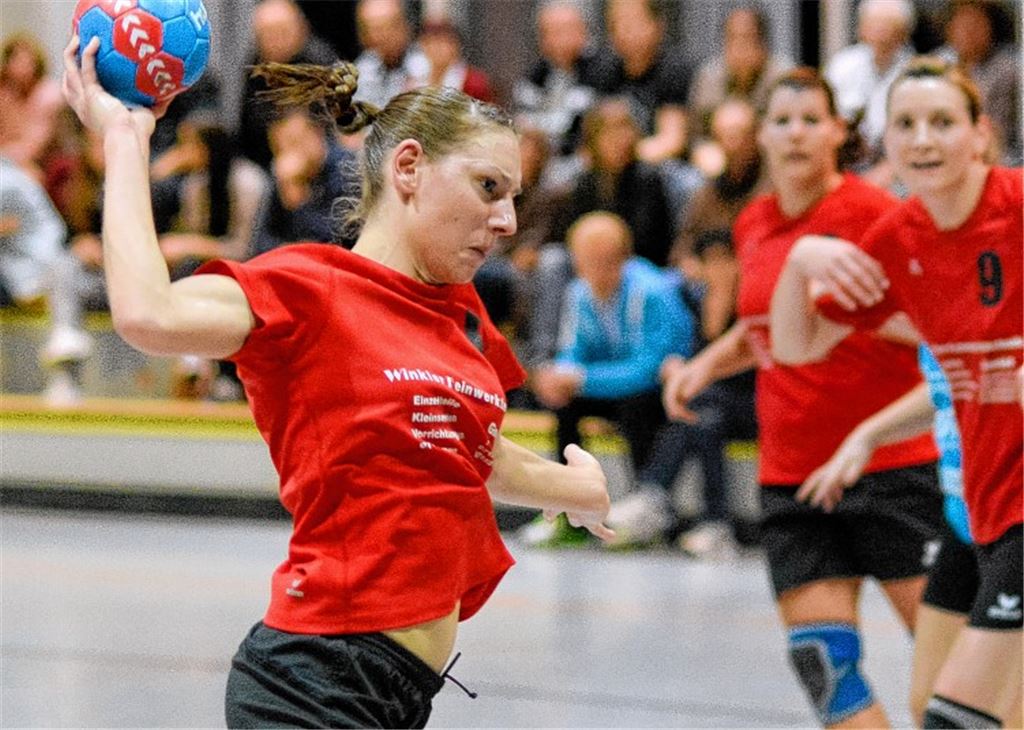 Hohes Tempo bis zur letzten Minute: Die Handballfrauen des TSV Wiernsheim profitieren von einer entspannten Personalsituation.