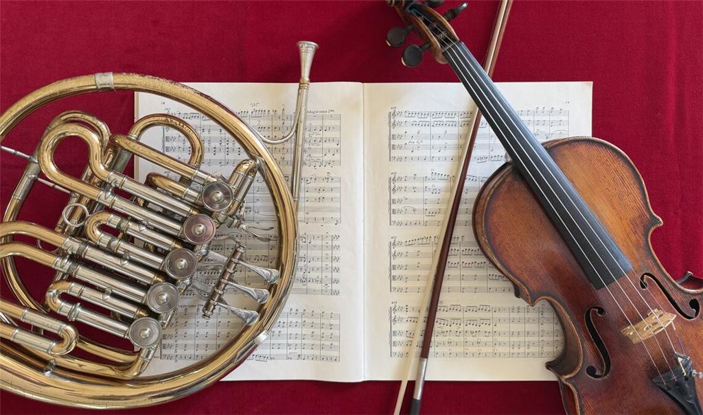 Horn und Geige, Bläser und Streicher, Musikverein und Kammerorchester finden am 4. Juli zusammen. Foto: Rapp