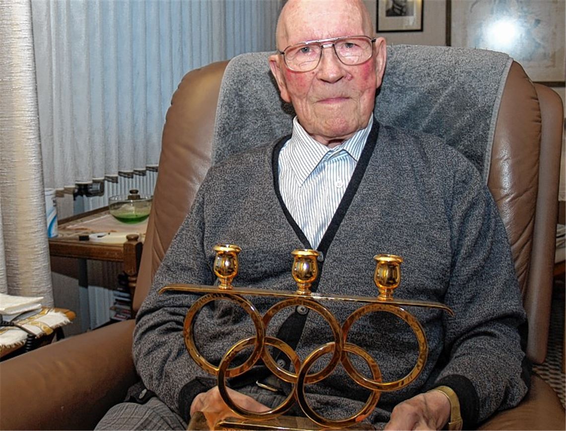 Rhönrad-Meister feiert 101. Geburtstag