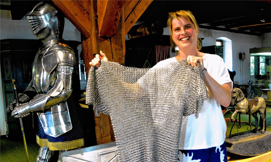 Hüterin der historischen Schätze der Stadt Mühlacker: Dr. Martina Terp-Schunter, die Leiterin der Volkshochschule, ist jetzt auch fürs Heimatmuseum in der historischen Kelter verantwortlich.Stahlfeld