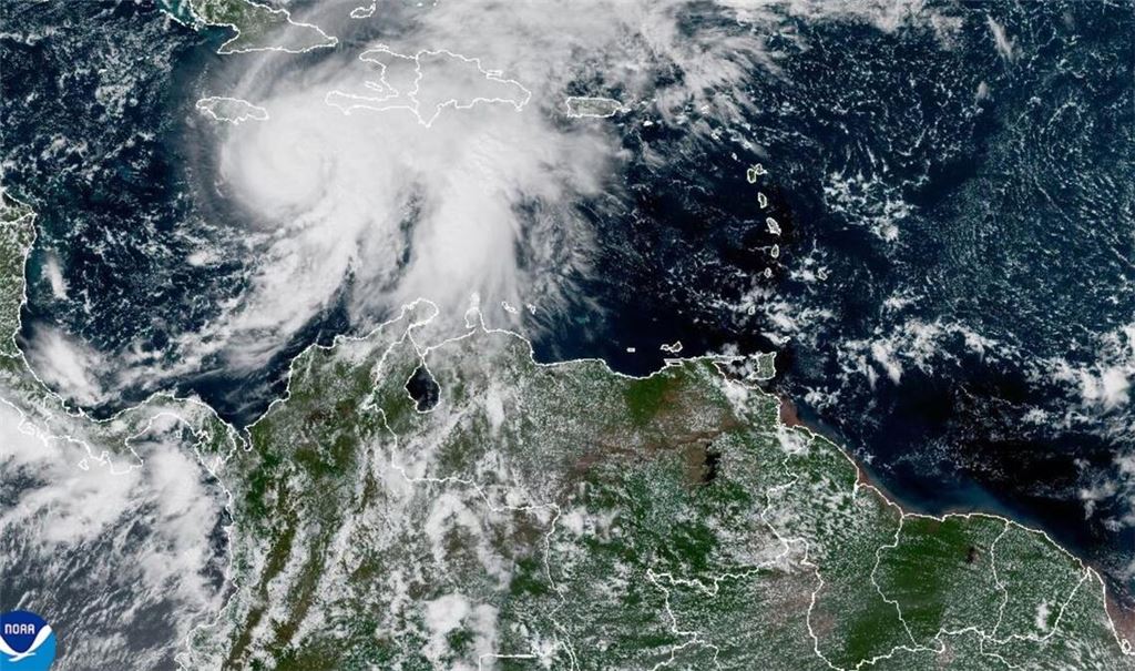 Hurrikan "Melissa" hat die höchste Hurrikan-Kategorie 5 erreicht.