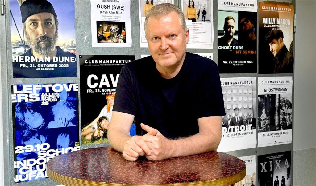 „Ich bin immer aufgeregter als die Bands“, sagt Werner Hassler, der seit 25 Jahren das Programm in der Schorndorfer Manufaktur macht.
