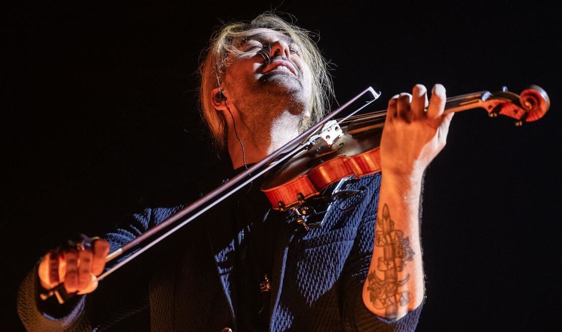 „Ich mache nie wirklich Pause“, sagt der Geiger David Garrett.