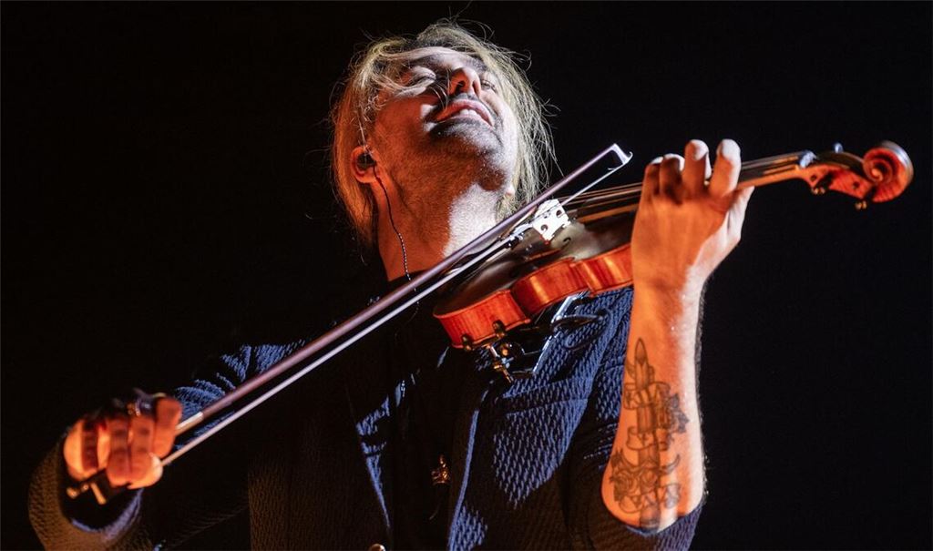 „Ich mache nie wirklich Pause“, sagt der Geiger David Garrett.