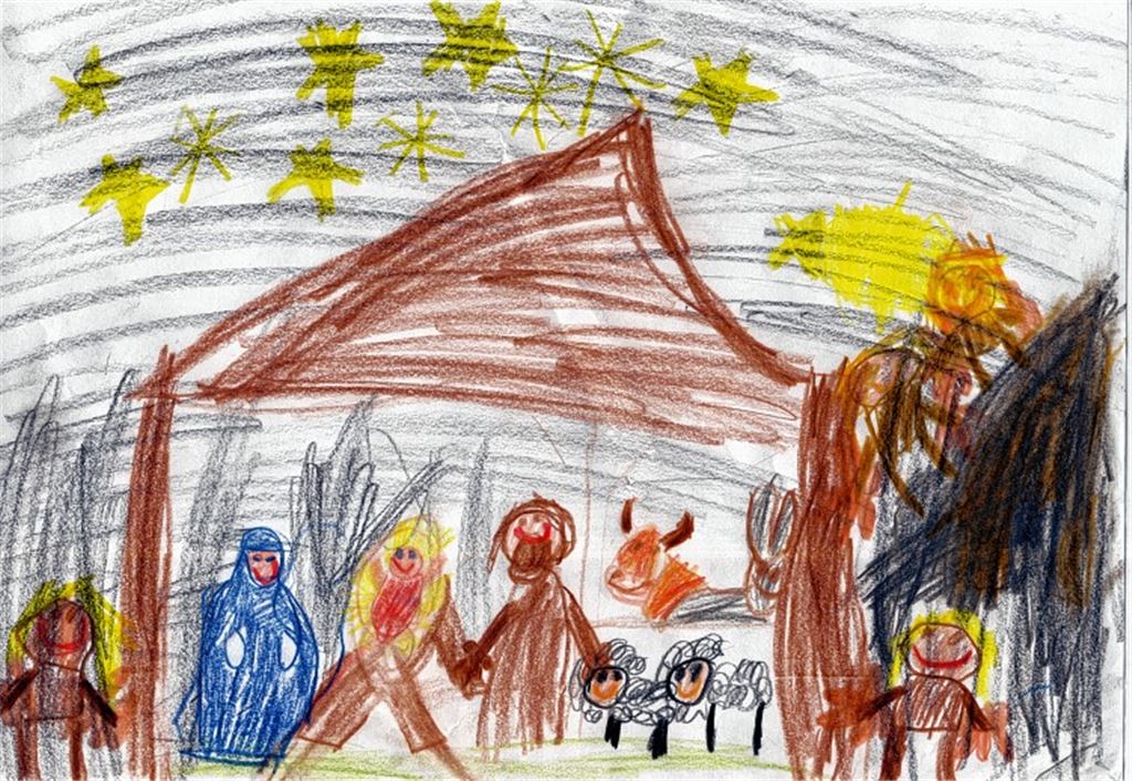 Male dein liebstes Weihnachtslied!