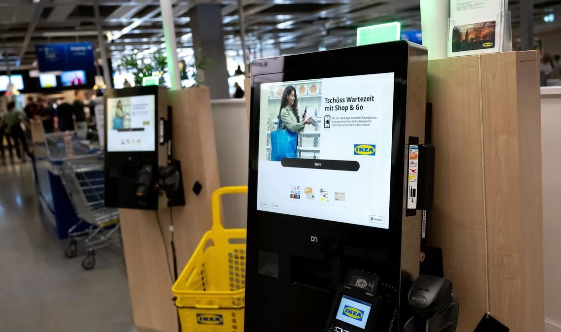 Ikea nutzt SB-Kassen bereits seit 2008.