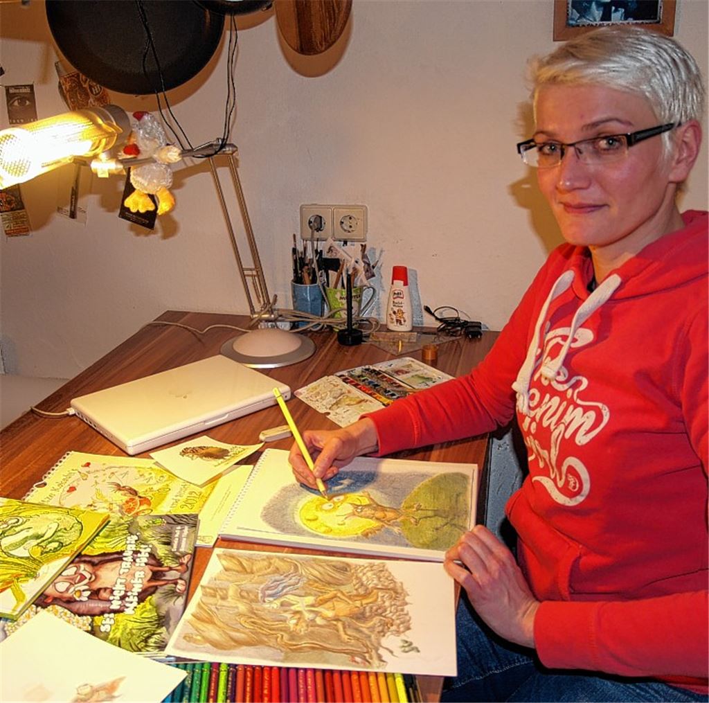 Illustratorin Simone Töpler.