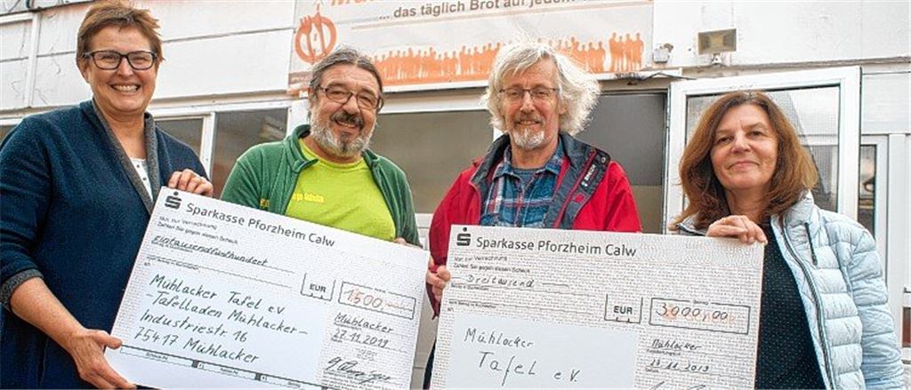 Spenden für den Tafelladen