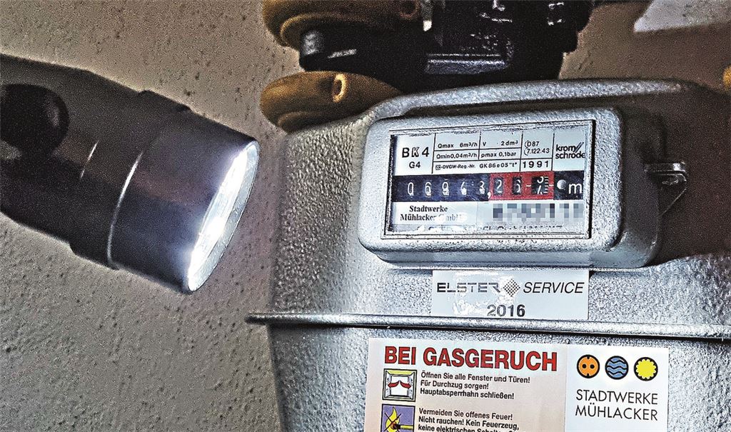 Im Dezember beginnt wieder die Ablesezeit an den Verbrauchszählern. Dafür möchte die Stadtwerke dieses Jahr für Stichproben mehr Ableser einsetzen.Foto: Eier