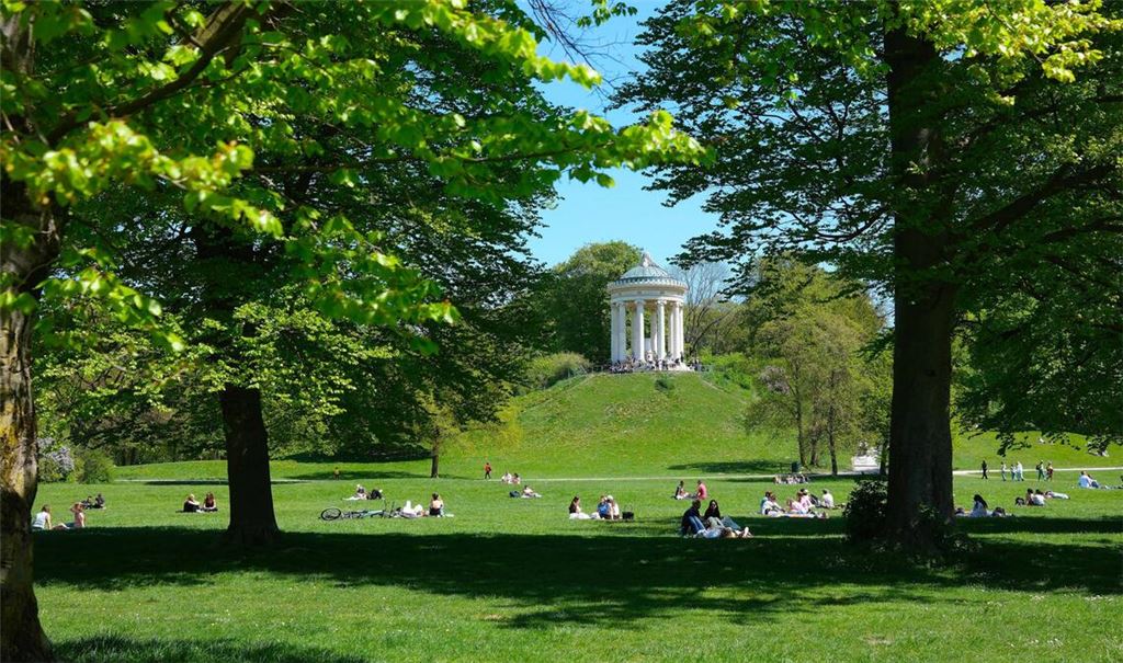 Im Englischen Garten soll es erhöhte Strahlung gegeben haben.