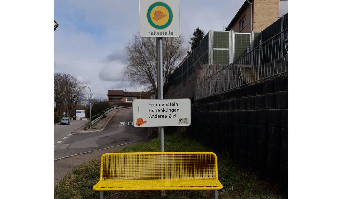 Im Enzkreis und in der weiteren Umgebung bisher einmalig: Mitfahrbänke. Knittlingen setzt das Konzept jetzt um und will damit die innerstädtische Mobilität stärken. Foto: privat