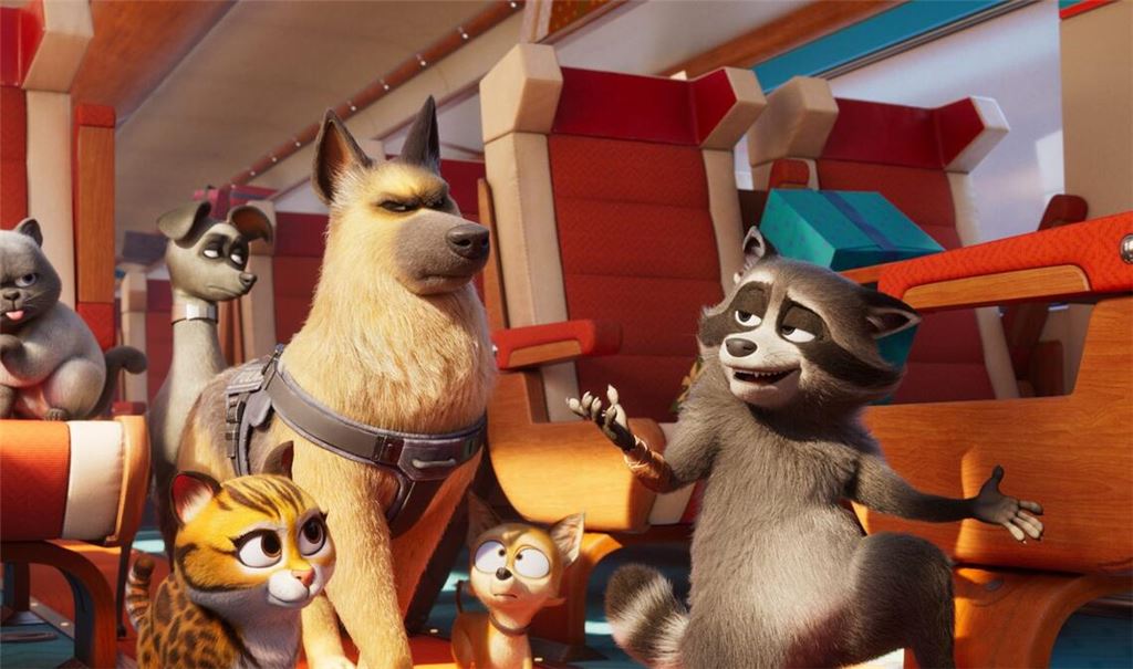 Im Film "Tierisch abgefahren" spielen Tiere in einem Zug die Hauptrolle.