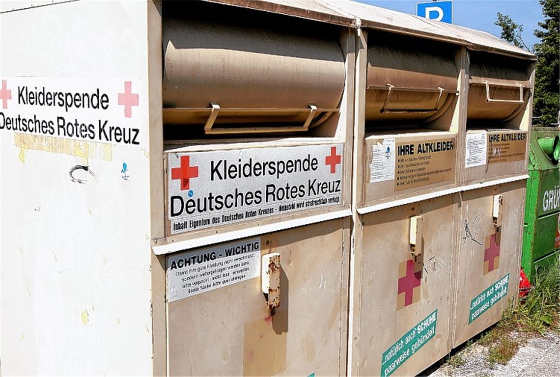 Im Fokus: Kleidersammlungen.
