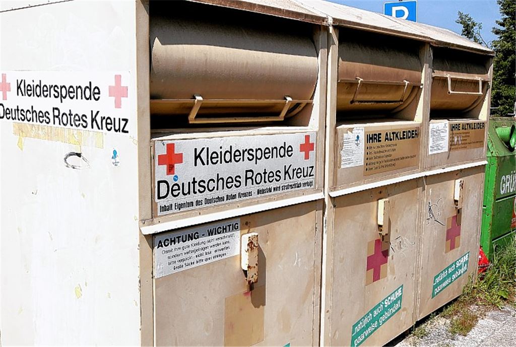 Im Fokus: Kleidersammlungen.