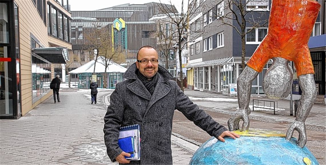 Im Hintergrund lauert immer das Thema Mühlehof: Citymanager Thomas Müller wird für weitere drei Jahre, bis mindestens 2016, in Mühlacker tätig sein.