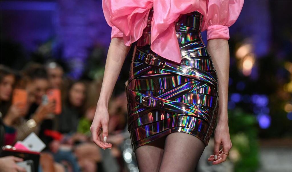 Im Jahr 2020 auf dem Laufsteg der Berliner Fashion Week.