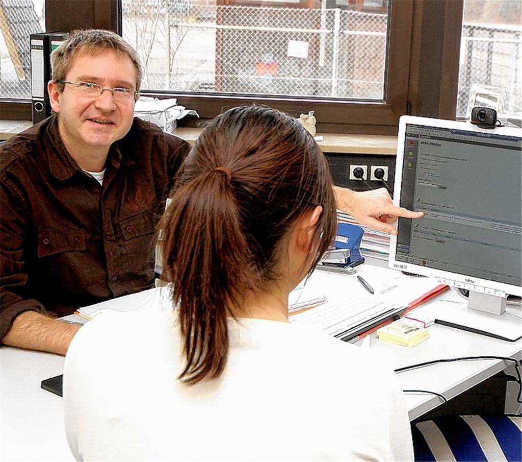 Im Jobcenter in Mühlacker betreuen Sachgebietsleiter Wolfgang Fischer und seine knapp 20 Mitarbeiter rund 800 Hartz-IV-Haushalte.