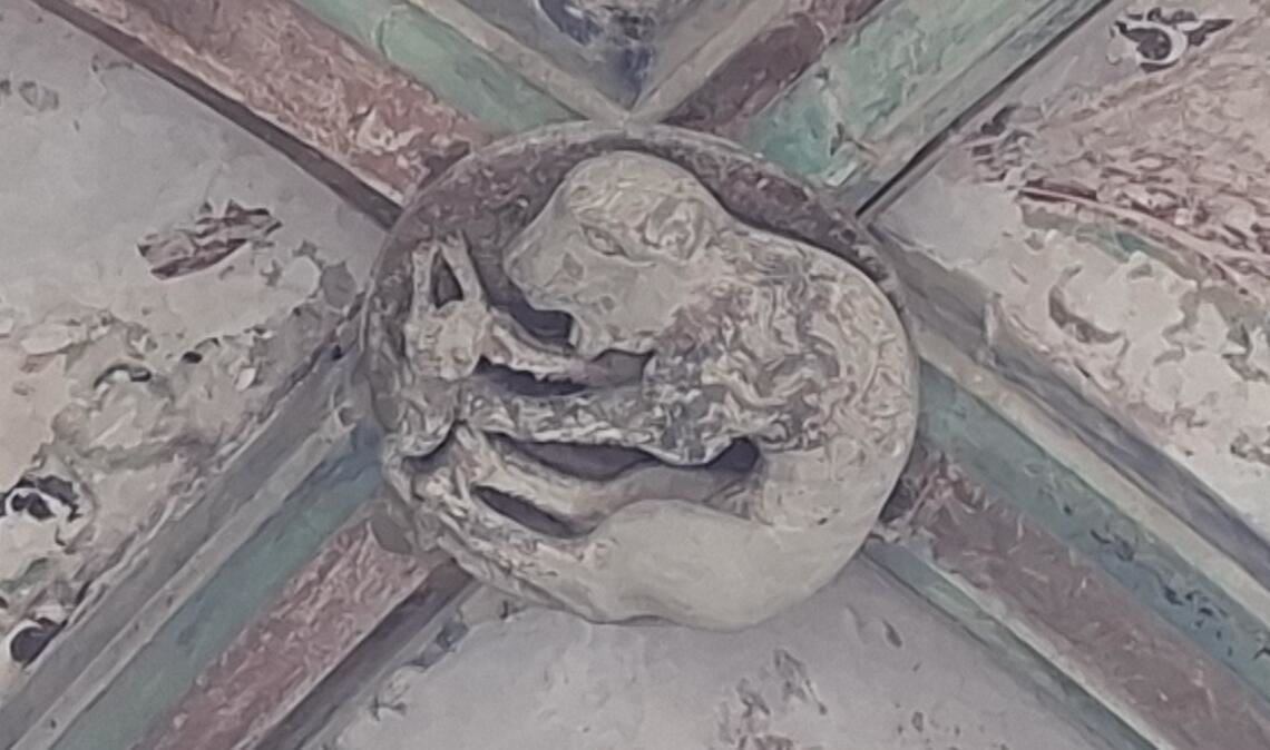 Im Kloster Maulbronn lohnt sich an vielen Stellen auch der Blick nach oben.