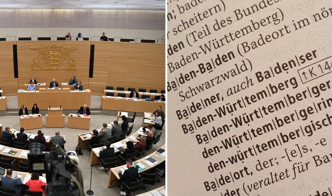 Im Landtag hatte der AfD-Abgeordnete Uwe von Wangenheim  mit dem Wort „Badenser“ für Aufregung gesorgt. Der Duden kennt es aber auch.