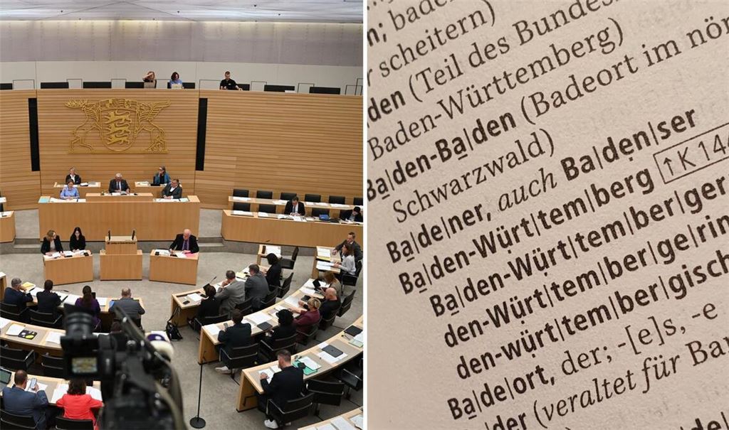 Im Landtag hatte der AfD-Abgeordnete Uwe von Wangenheim  mit dem Wort „Badenser“ für Aufregung gesorgt. Der Duden kennt es aber auch.
